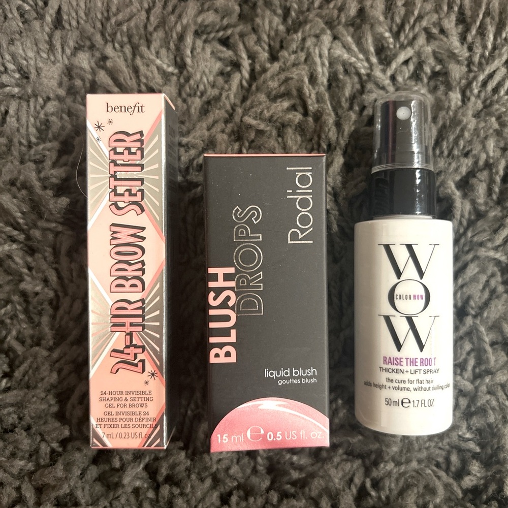 Benefit, Rodial, Color Wow (3 Items) - All items are brand new